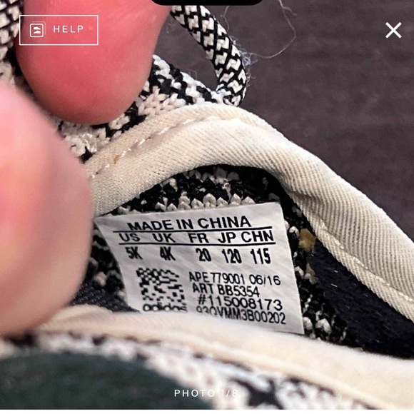 Yeezy Boost 350 Infant Turtle Dove Size 5 - Picture 2 of 5